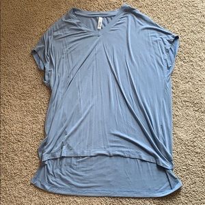 Light Blue Tunic V-Neck